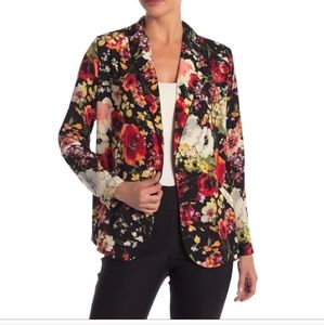 Philosophy appeal soft floral open jacket size medium